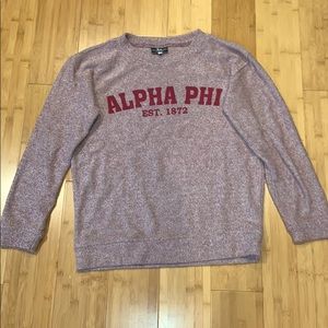 Alpha Phi sweatshirt